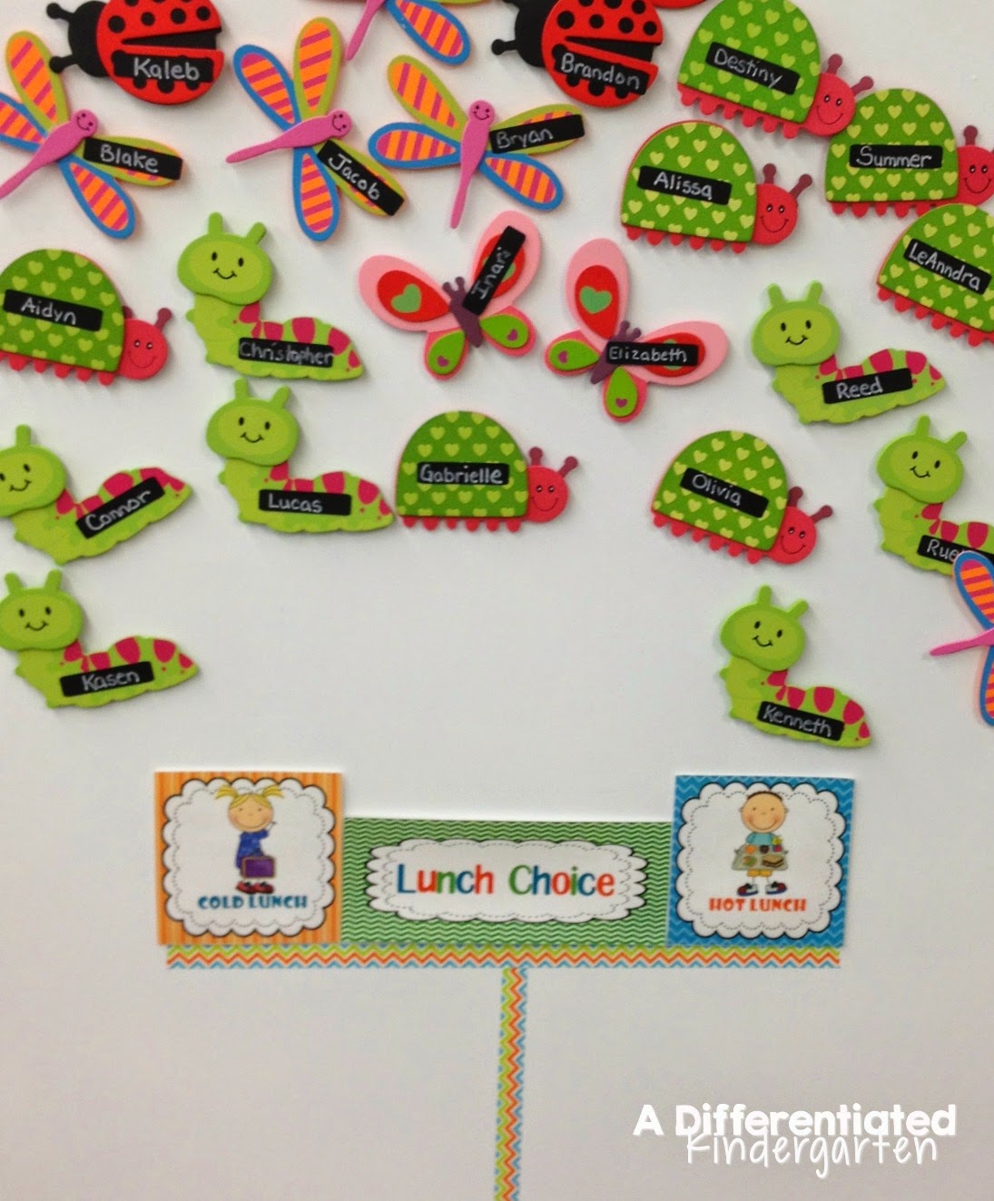 This blog post has daily schedules for a kindergarten classroom