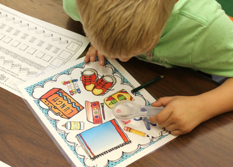 Back To School Math Stations-The First Days
