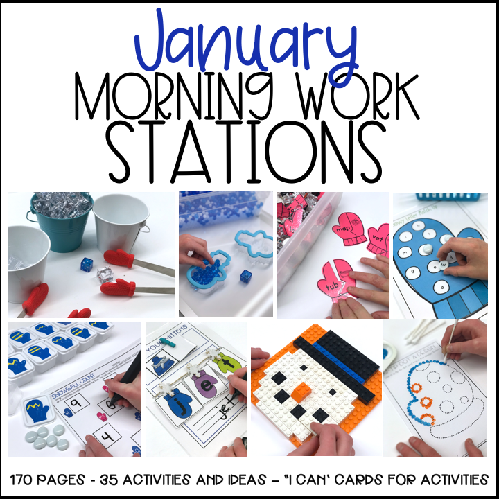 January Morning Work Stations