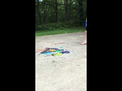 Alka Seltzer Chalk Rockets