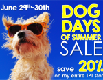 Dog Days of Summer Sale on all Differentiated Kinder Items