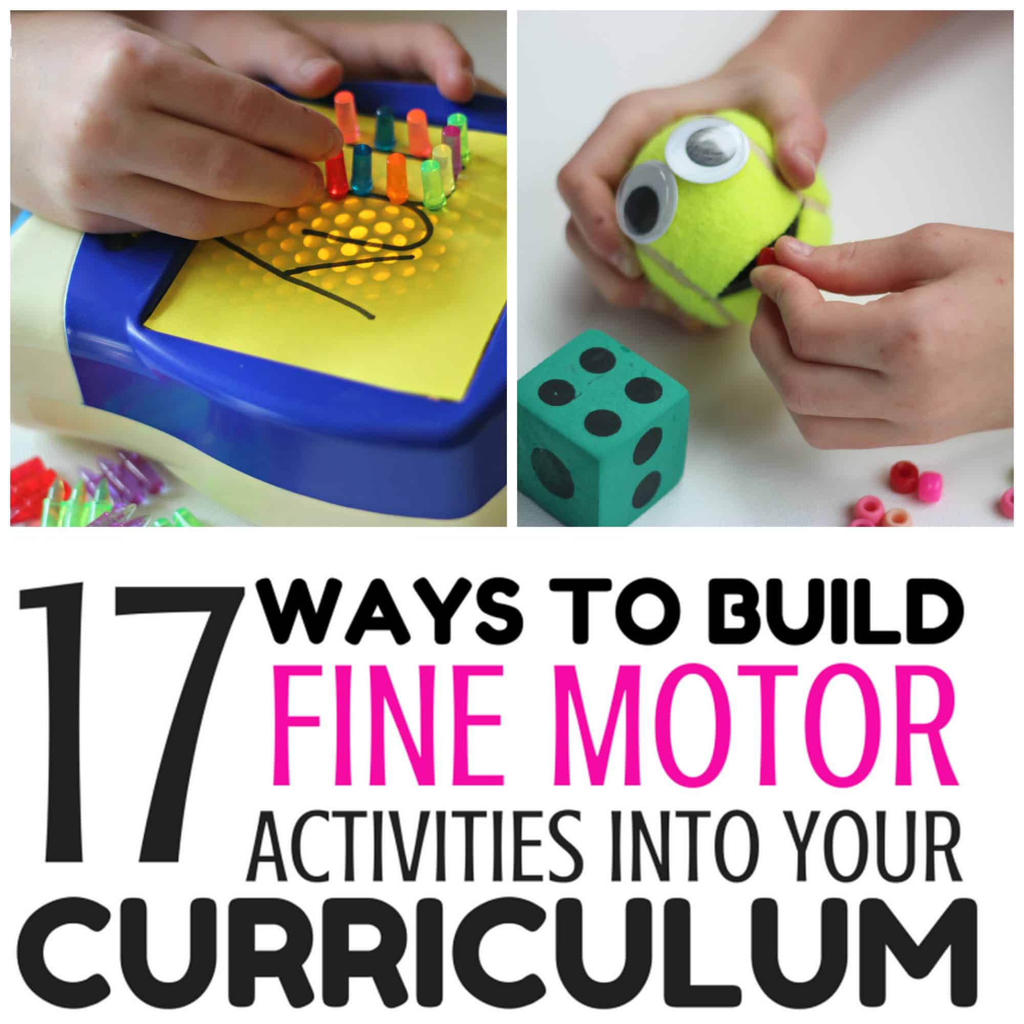 12 Fun Hole Punch Fine Motor Activities