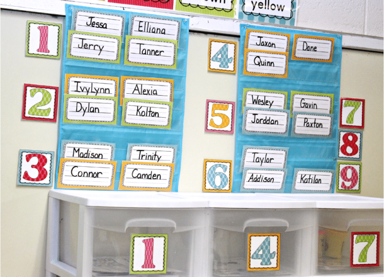 differentiating math centers in kindergarten