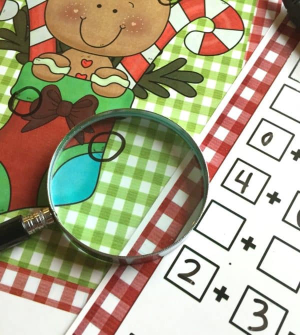 Ginger Men Math Gingerbread Men Love Math - Differentiated Kindergarten