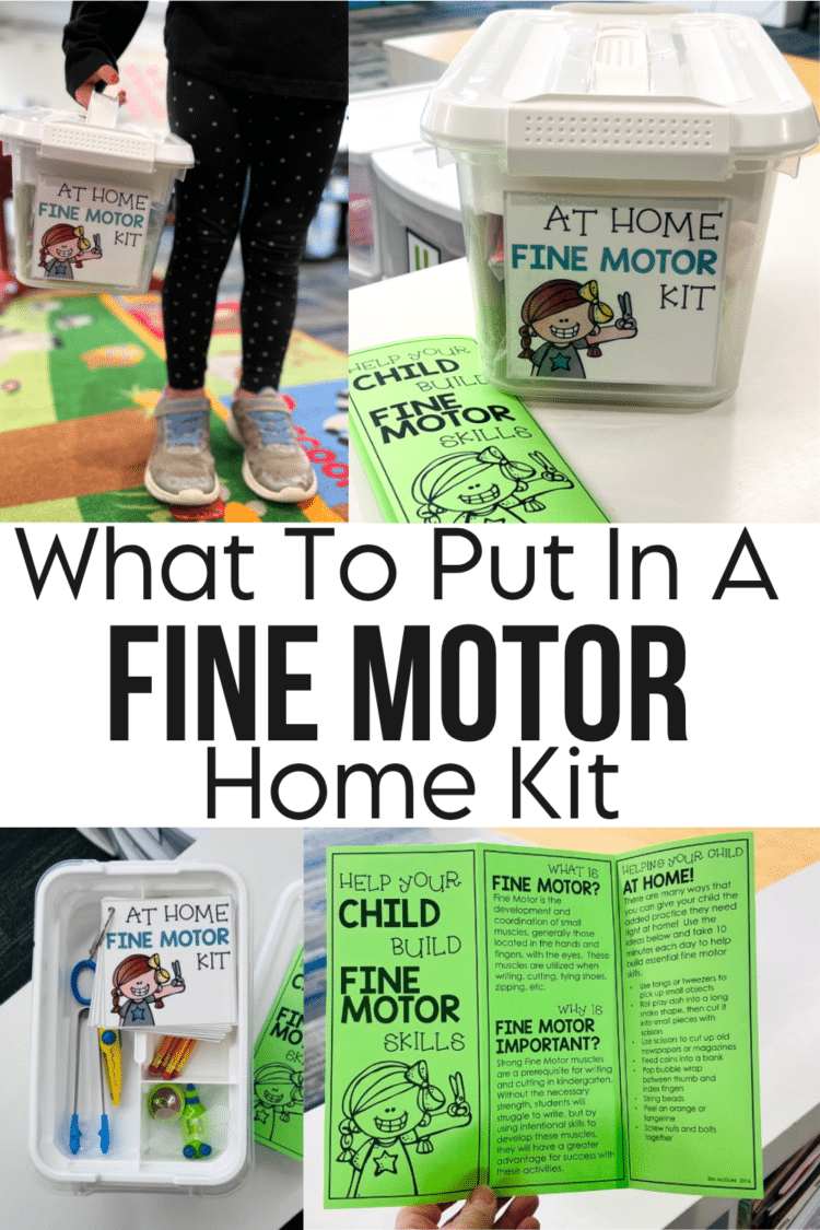 Fine Motor Take Home Kit