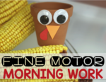 November Fine Motor Morning Work Stations