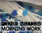 January Fine Motor Morning Work