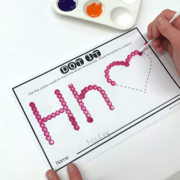 Dot-It Fine Motor Fun and a Freebie - Differentiated Kindergarten