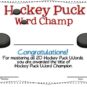 Ball Words Sight Word Mastery System-EDITABLE Hockey Puck Words4