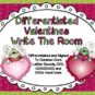 Differentiated Valentines Write The Room Word Work-Aligned To CCSS1