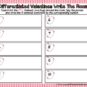Differentiated Valentines Write The Room Word Work-Aligned To CCSS3