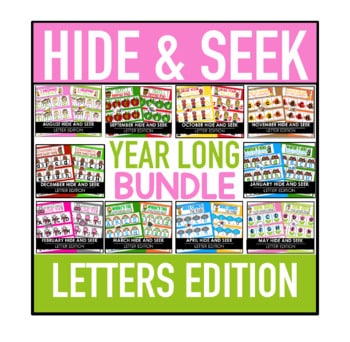 Hide and Seek Letters