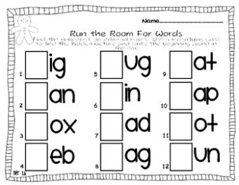 I Spy Gingie Writing The Room-Differentiated and Aligned Word Work ...