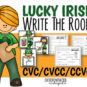 March CVC-CVCC-CCVC Write the Room Fun-Differentiated1