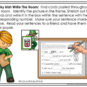 March CVC-CVCC-CCVC Write the Room Fun-Differentiated2