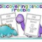 My Dinosaur Report-Discovering Dinosaurs Freebie1