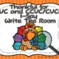 Thankful for I-spy and Write the Room CVC-CCVC-CVCC Aligned & Differentiated1