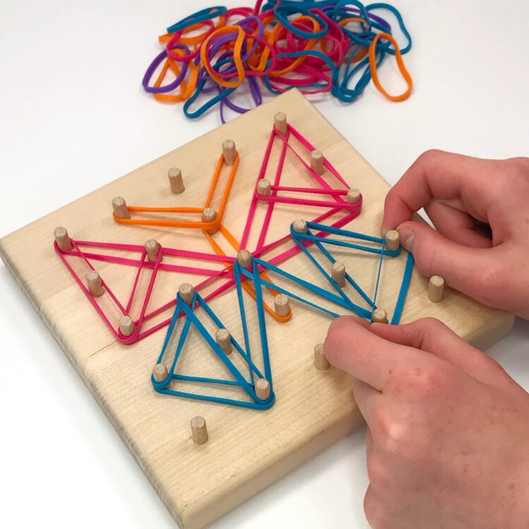 Geoboard Activities for Fine Motor