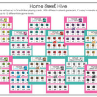 JULY EDITABLE Hide and Seek-12 Differentiated Sight Word Sets ...