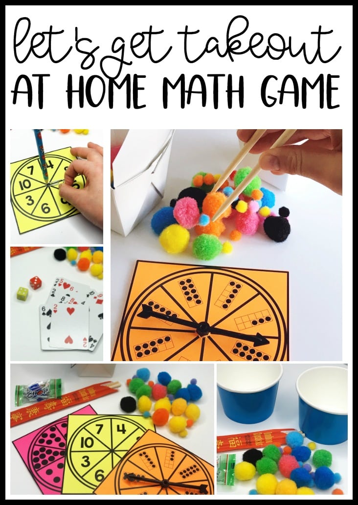 Keep at home learning developmentally appropriate with games like this.  Kindergarten and early elementary students will love using items from home to practice essential skills.  Plus it's also great fine motor practice.  