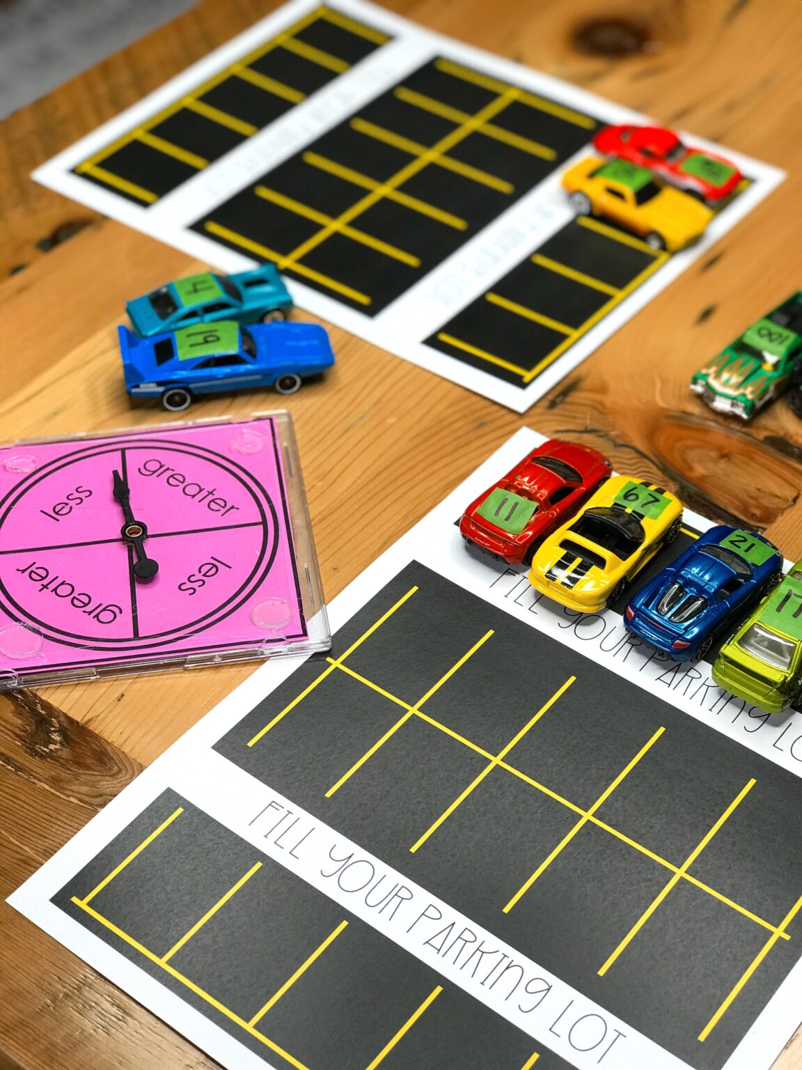 Learning With Cars - Differentiated Kindergarten