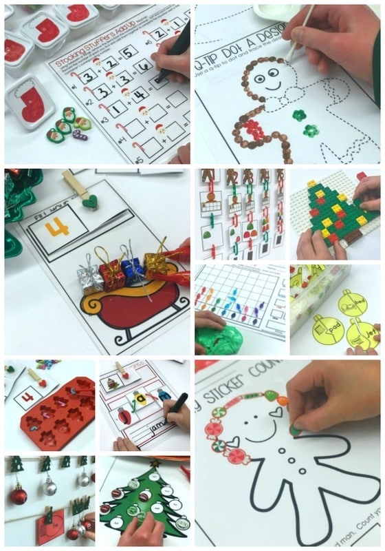 december collage - Differentiated Kindergarten