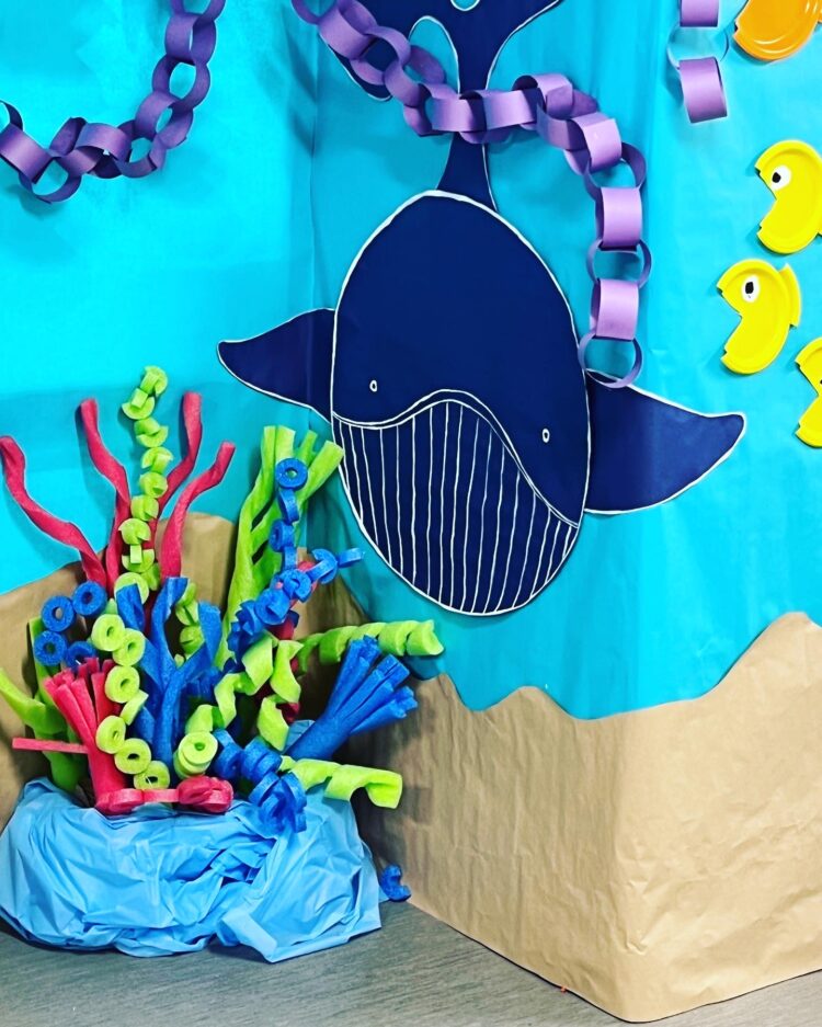 Commotion In The Ocean Bulletin Board Door Differentiated Kindergarten