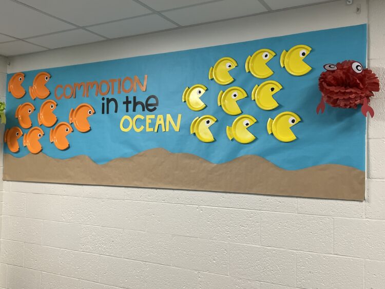 Ocean Themed Bulletin Board/Door - Differentiated Kindergarten