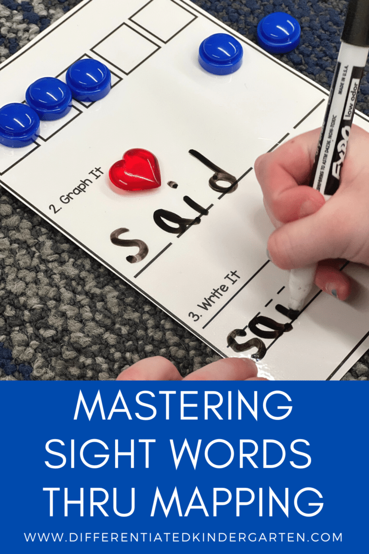 Teaching sight words in early elementary classrooms can be a challenge. However, through orthographic mapping, students do more than just memorize words. By mapping out words, kindergarten and first grade students will receive explicit instruction to help them make connections and recoginize patterns in words. While teachers understand the importance of this, it is difficult to know how to make it work in a real classroom.  This blog post will show you how.