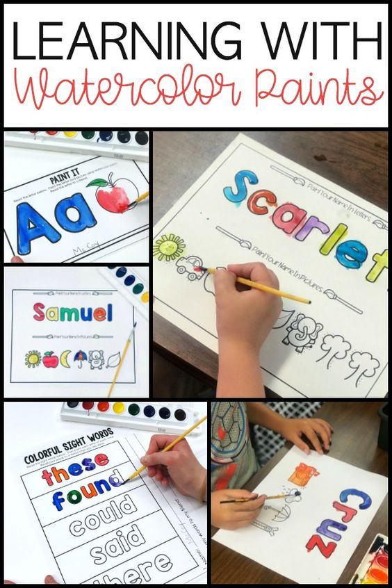 Using a variety of materials that are engaging to students with different learning profiles is what will keep your math and literacy activities exciting and meaningful for your students. Learning with Watercolor Paints can turn practicing essential skills from mundane to marvelous. Check out this post to see how it's done.