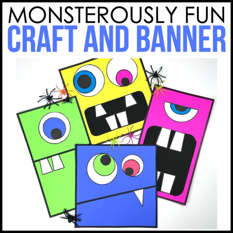 Monster Bulletin Board Craft and Banner